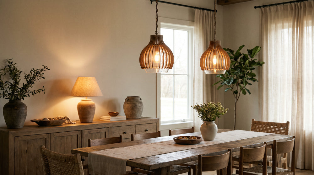 Linen light fixtures
