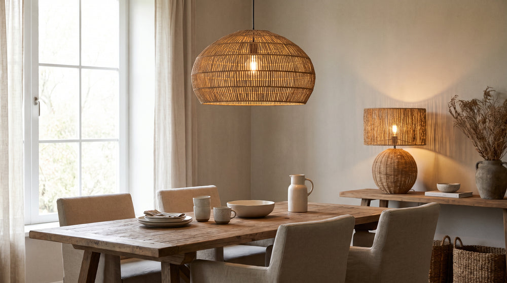 Feather light fixtures