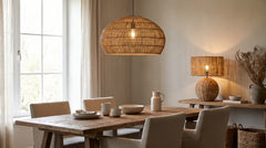 Feather light fixtures