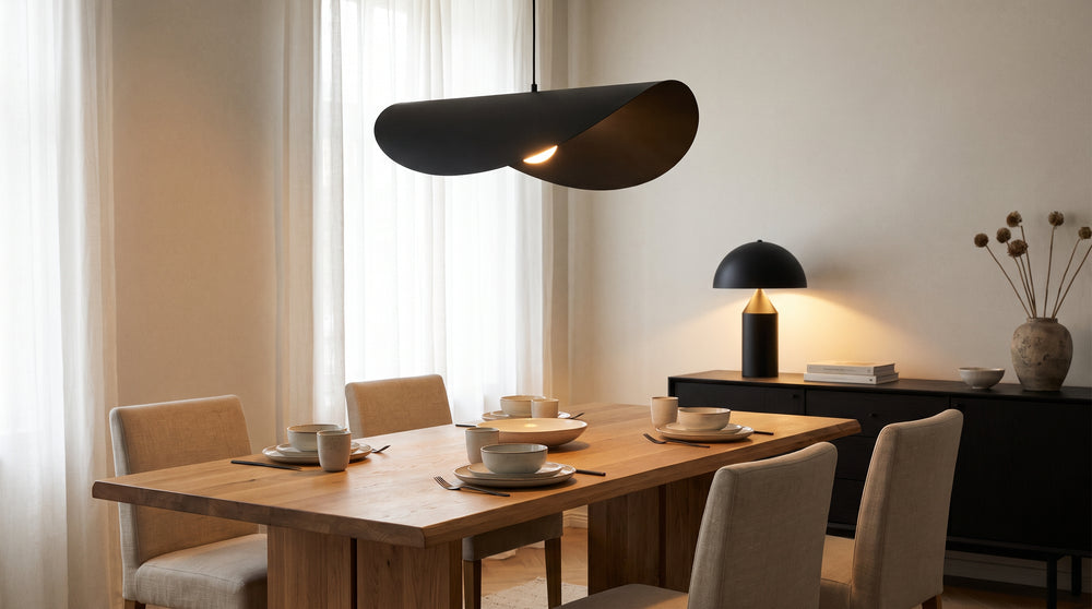 Black pendant lights