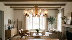3-light chandelier