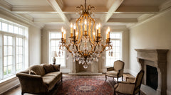 Baroque chandelier