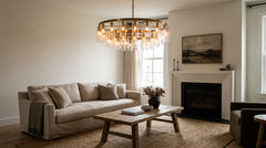 Beige Chandelier