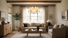 Duck Egg Blue Chandelier