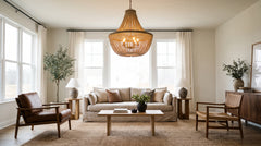 Blue Chandelier