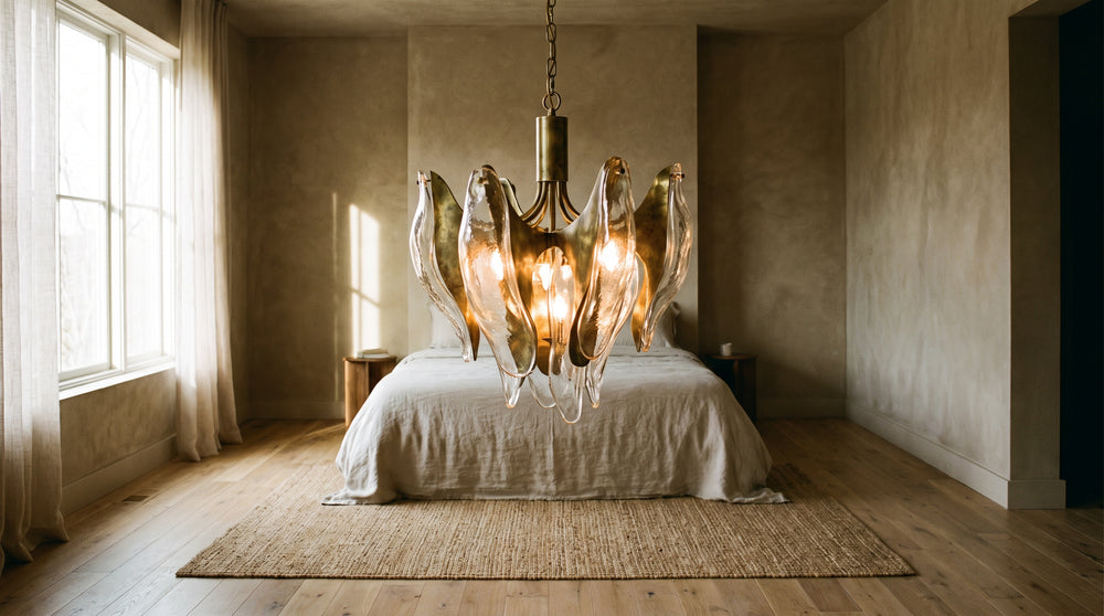 Designer bedroom chandelier