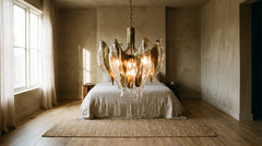Designer bedroom chandelier