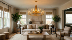 Gilded Chandelier