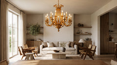 Gilded Chandelier