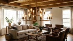Brass Chandelier