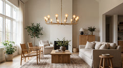Gold Chandelier
