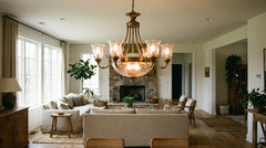 Wrought Iron Chandelier