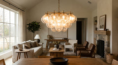 Grey Chandelier