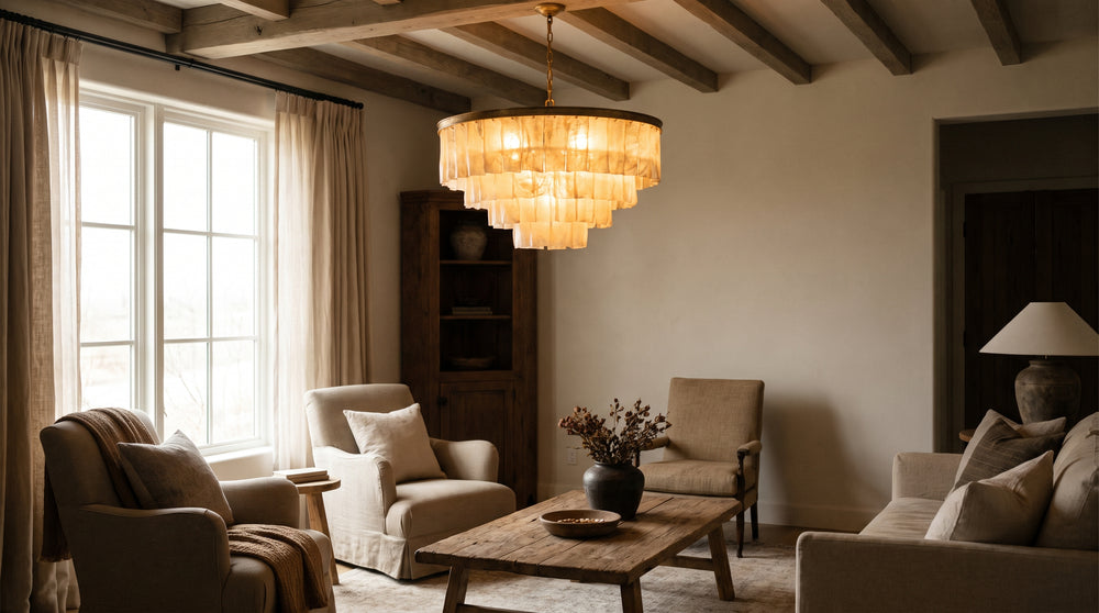 Long chandelier