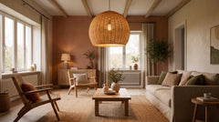 Wicker Chandelier