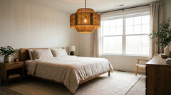Wooden chandeliers for bedroom