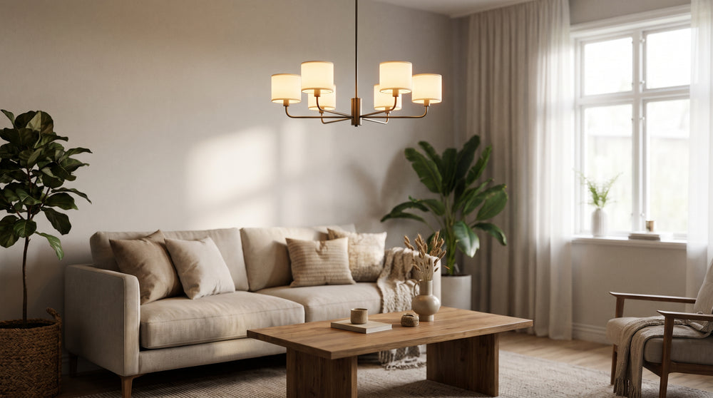 Modern wrought iron chandeliers