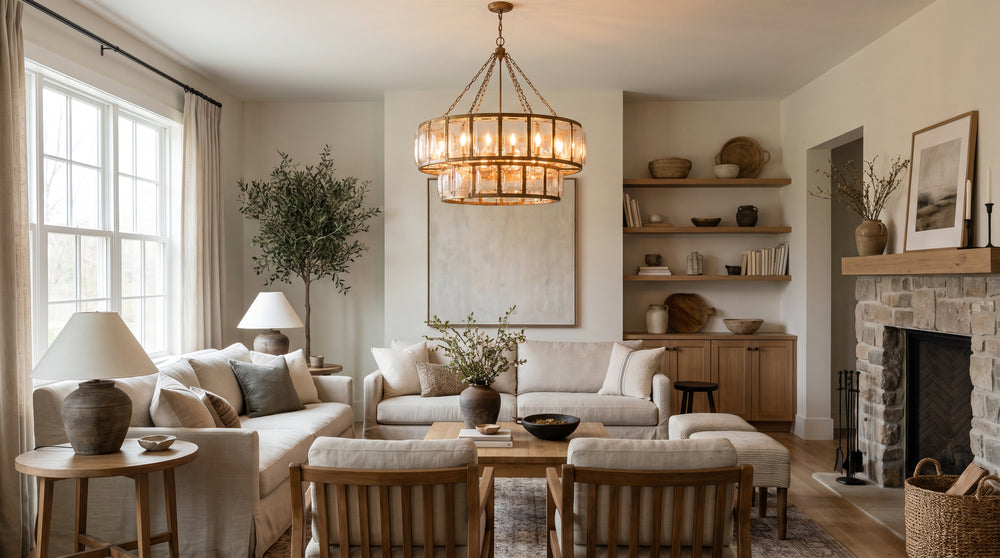 Stone chandeliers