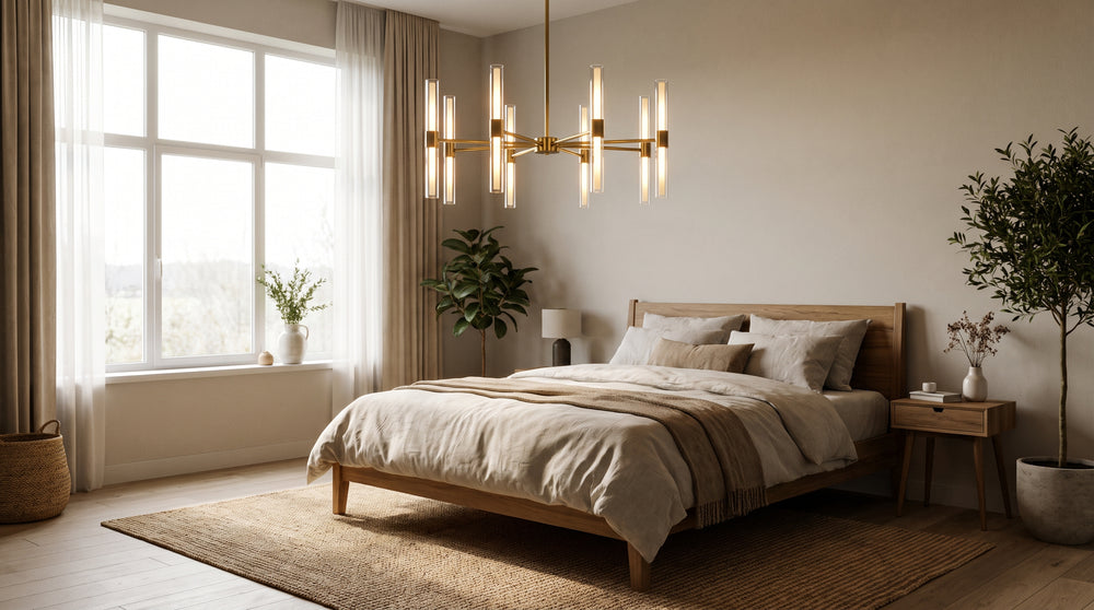 LED chandeliers for bedroom