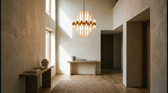 Modern chandeliers for entryway