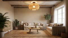 Bamboo Ceiling Light