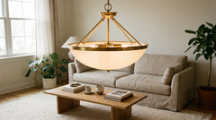 Beige ceiling light