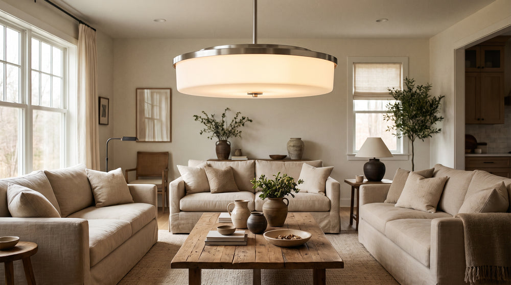 Globe ceiling light