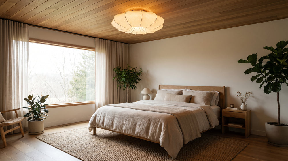 Designer bedroom ceiling light