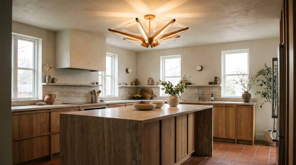 Modern kitchen ceiling light