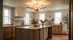 Modern kitchen ceiling light