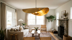 Gold Ceiling Light