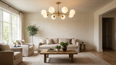 Grey ceiling light