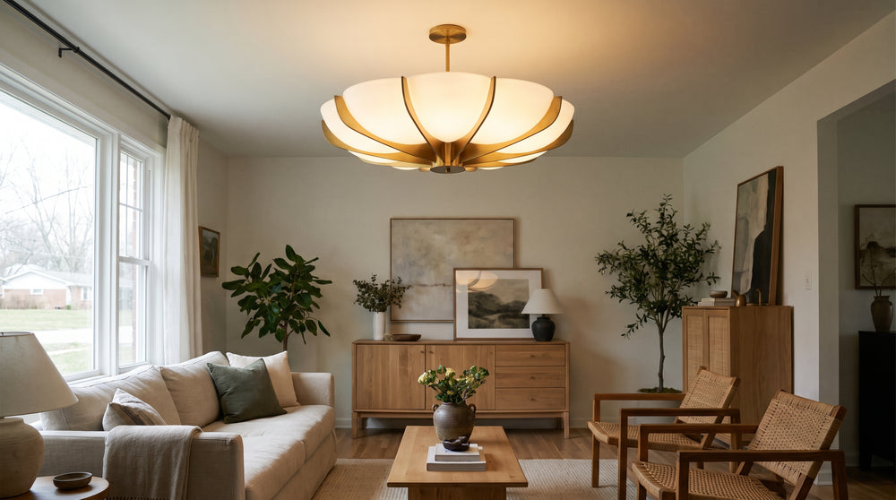 Propeller ceiling light