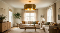 Brass Ceiling Light