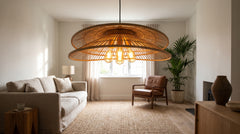 Flush mount ceiling light for low ceilings