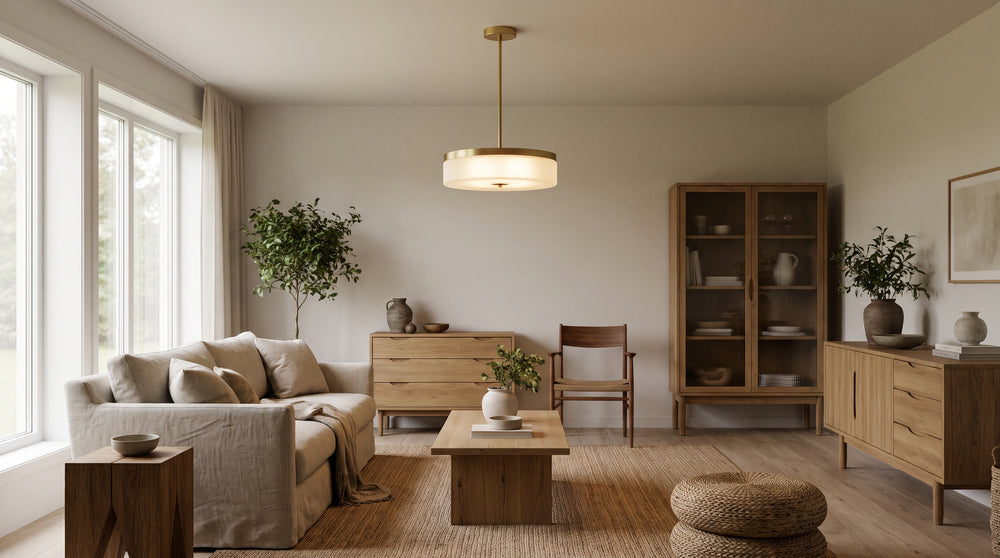 Minimalist ceiling light