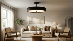 Black Ceiling Light