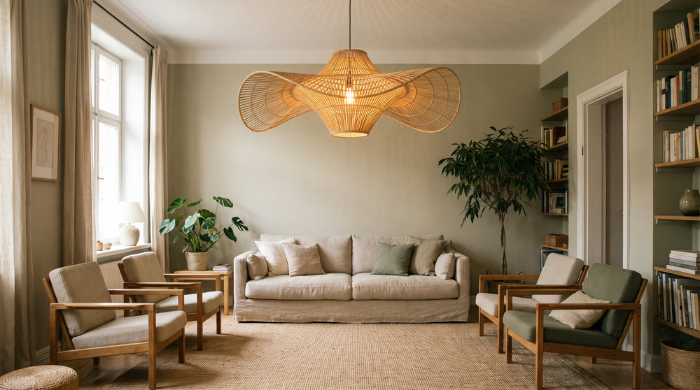 Opal glass ceiling light