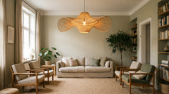 Opal glass ceiling light
