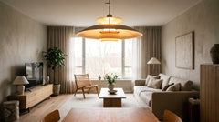 Green ceiling light