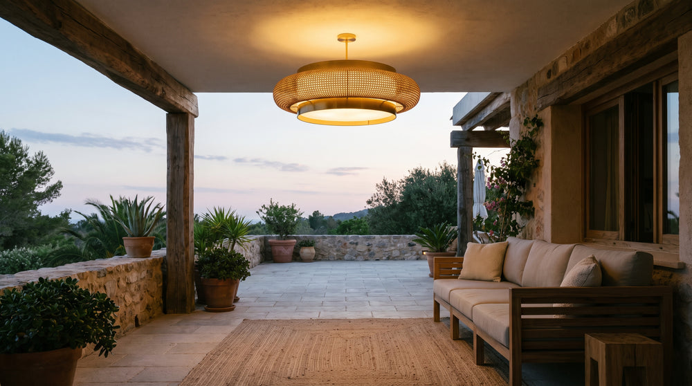 Outdoor ceiling lights for patio