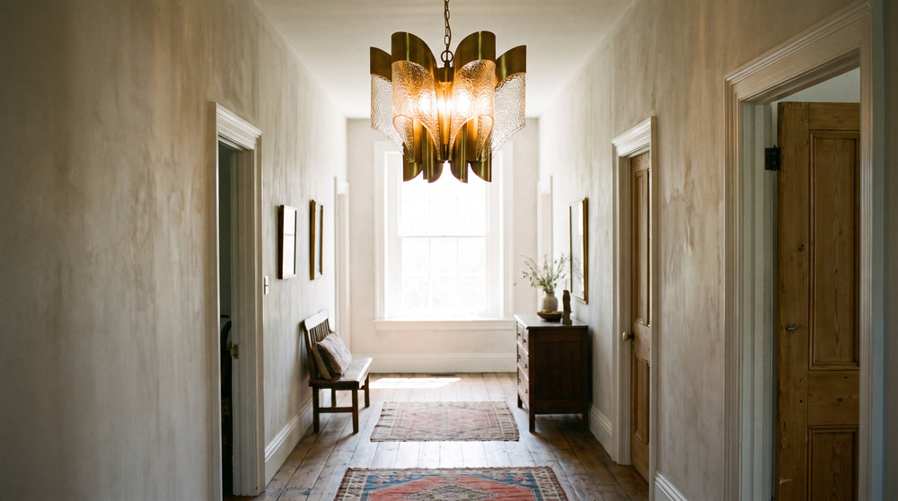 Designer ceiling lights for hallways