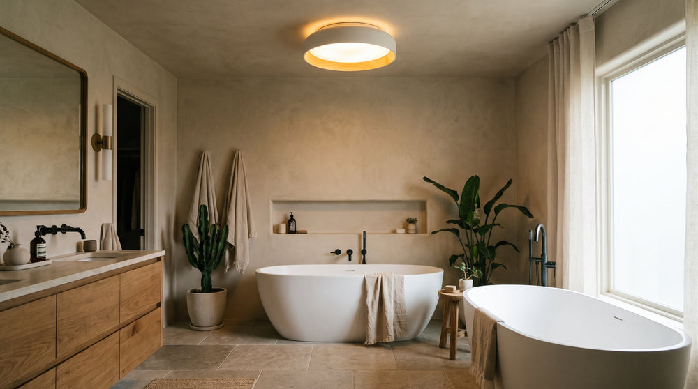 Modern bathroom ceiling lights