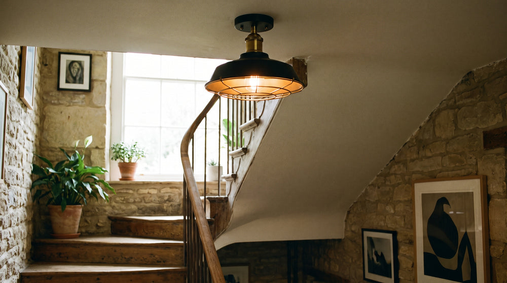 Ceiling lights for stairs