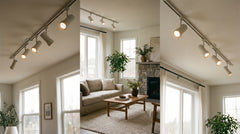 Anthracite/grey spotlights