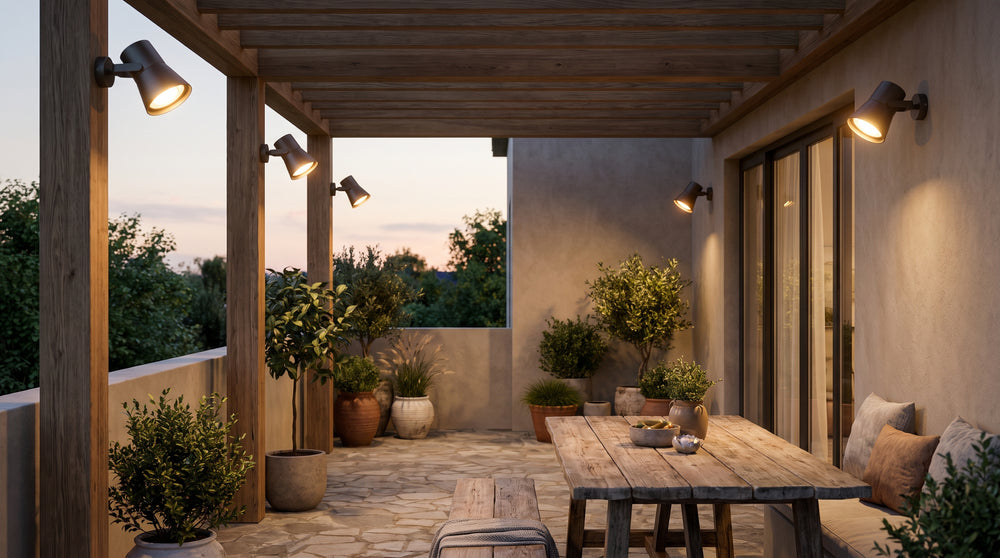 IP65 recessed outdoor spotlights