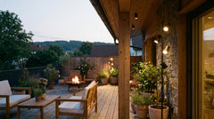 Recessed LED outdoor spotlights