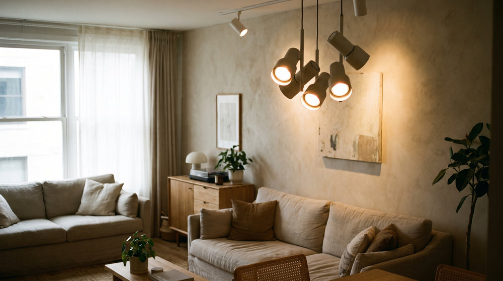 Bronze spotlights