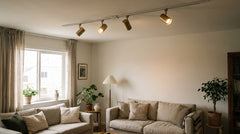 Brass spotlights