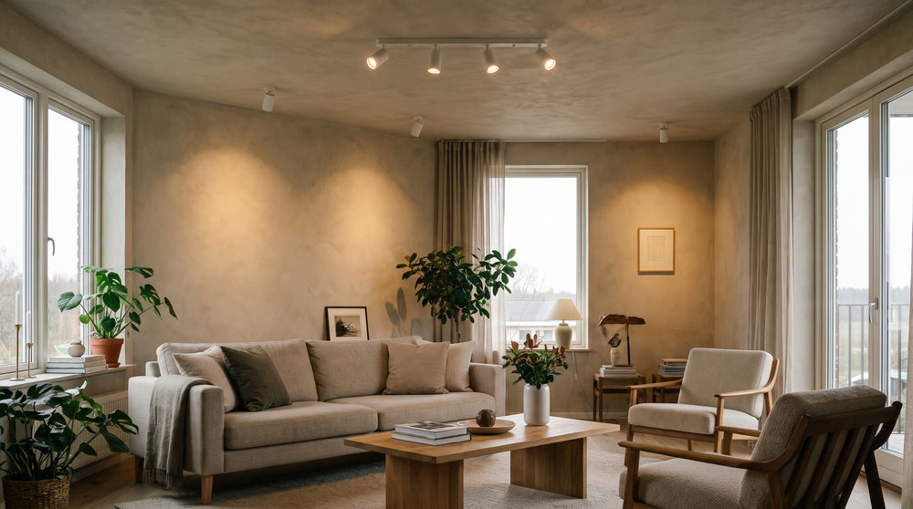 Recessed spotlights with motion sensor